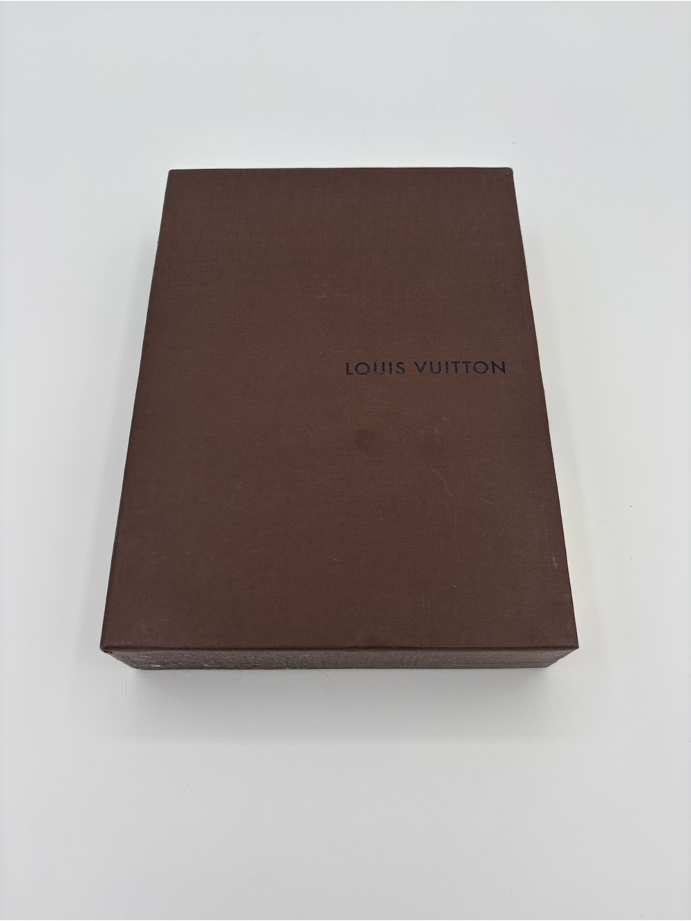 Louis Vuitton Gift Box - Chocolate Brown - Minor Stain on front of box